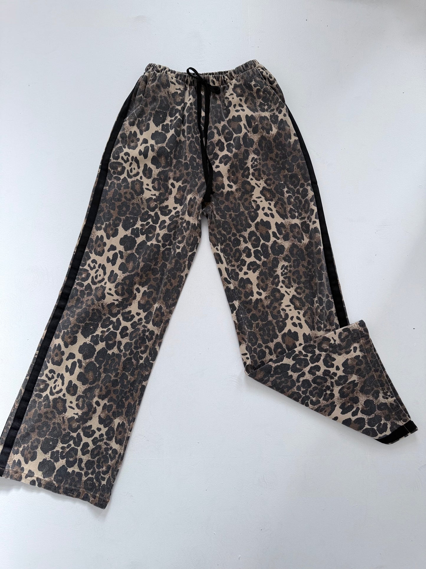 Leopard Racer pant- Black