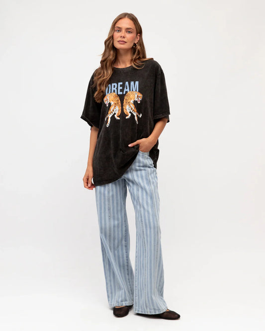 ARIEL STRIPE JEANS