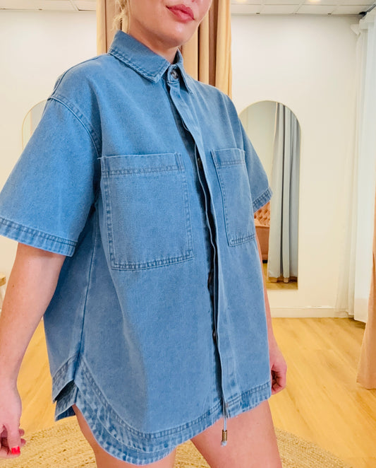 By Frankie/ Kai Denim Set - Blue Wash