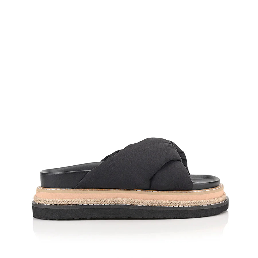 VERALI / THAMES FLATFORM SLIDES - BLACK