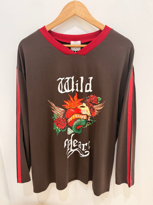By Frankie/ Wild Heart Long Sleeve- Chocolate