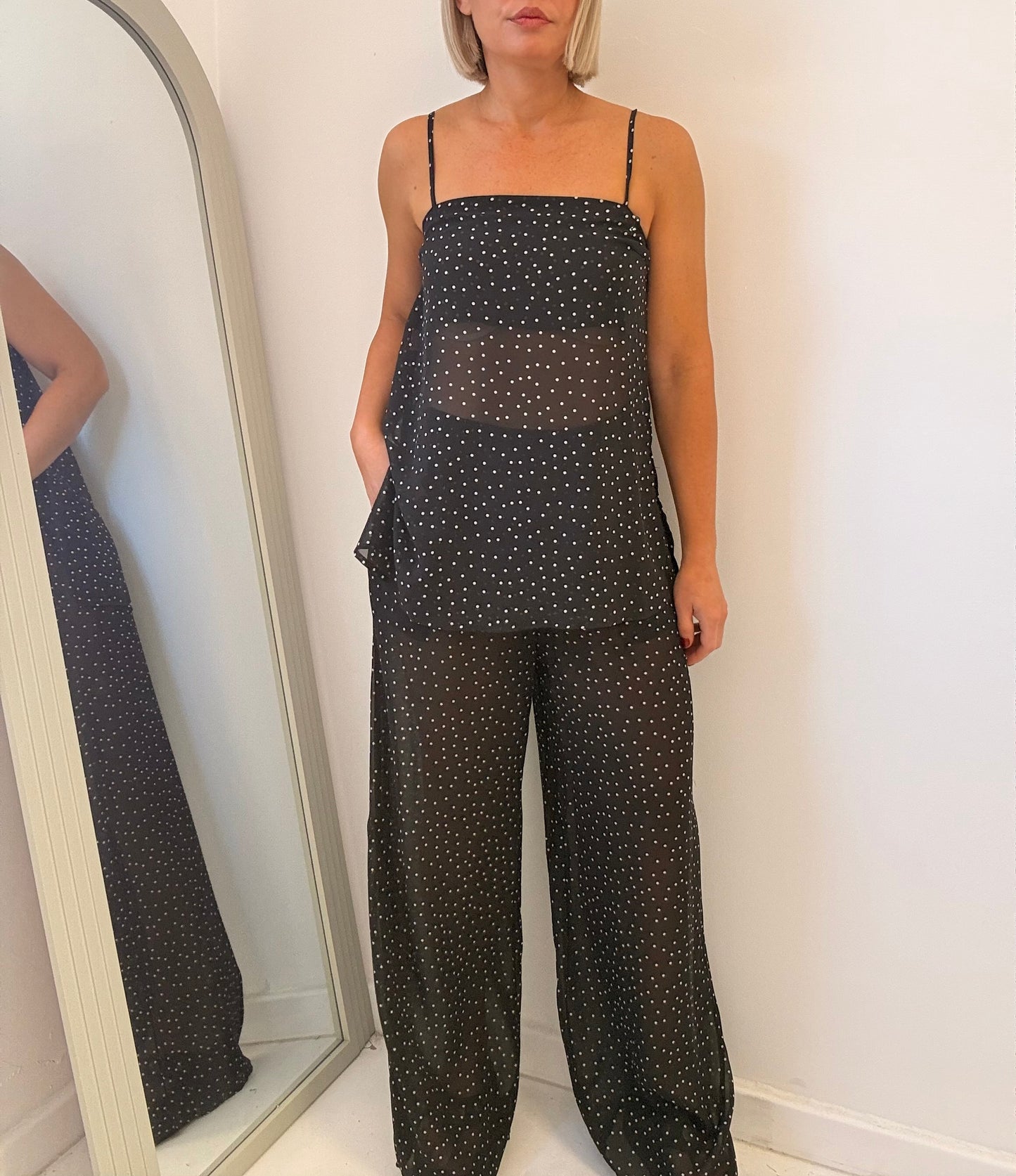 By Frankie / Billie Polka Dot Pant Set