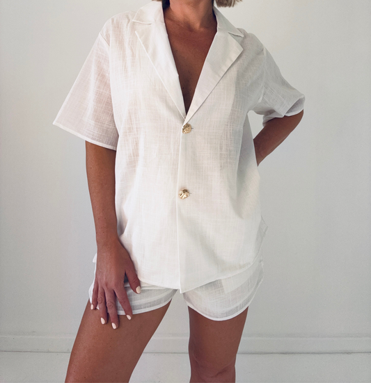 Kai Short Set- White