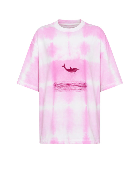 PATCHS STUDIO-
PINK DOLPHIN TEE