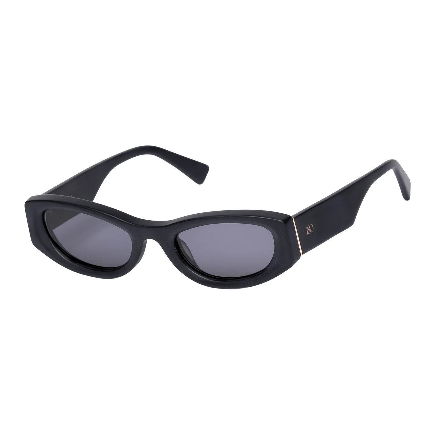 180 EYEWEAR / RZA' FT. MATTE BLACK W. BLACK LENS