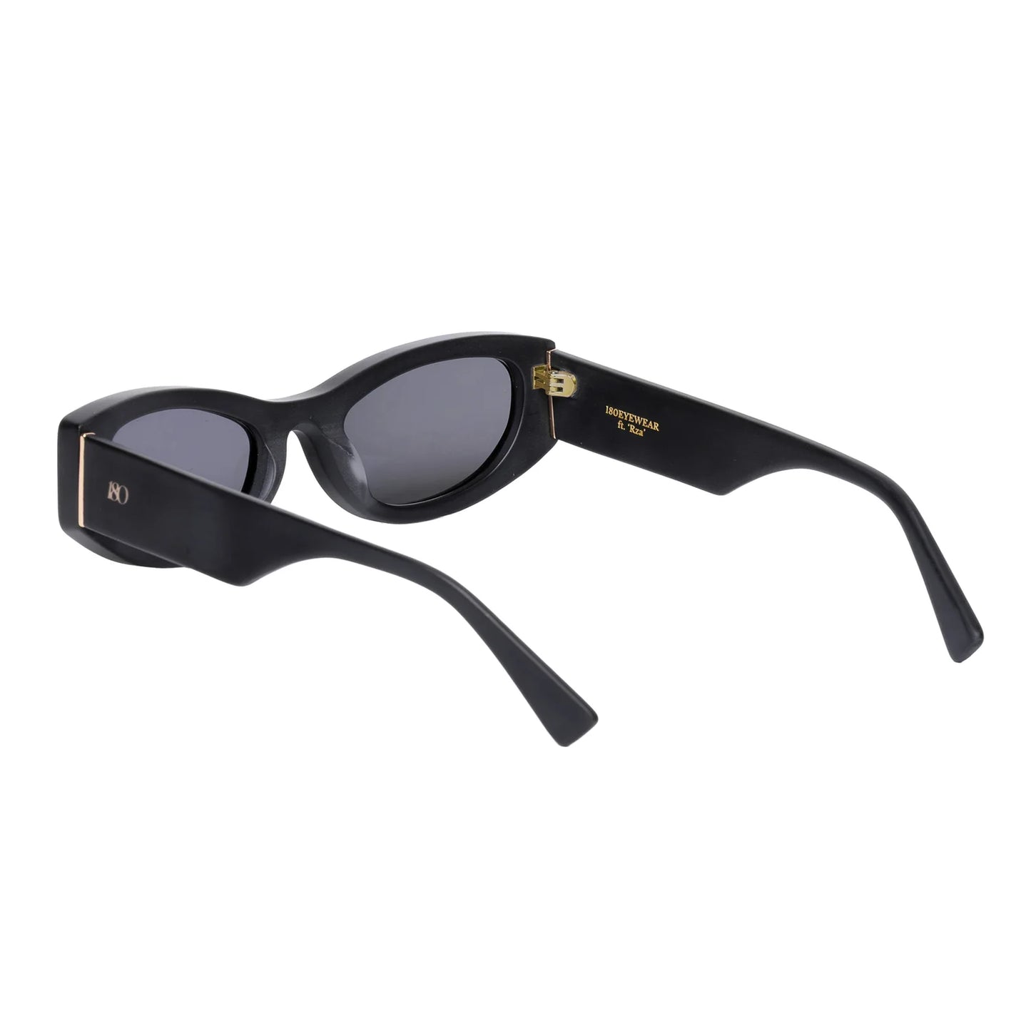 180 EYEWEAR / RZA' FT. MATTE BLACK W. BLACK LENS