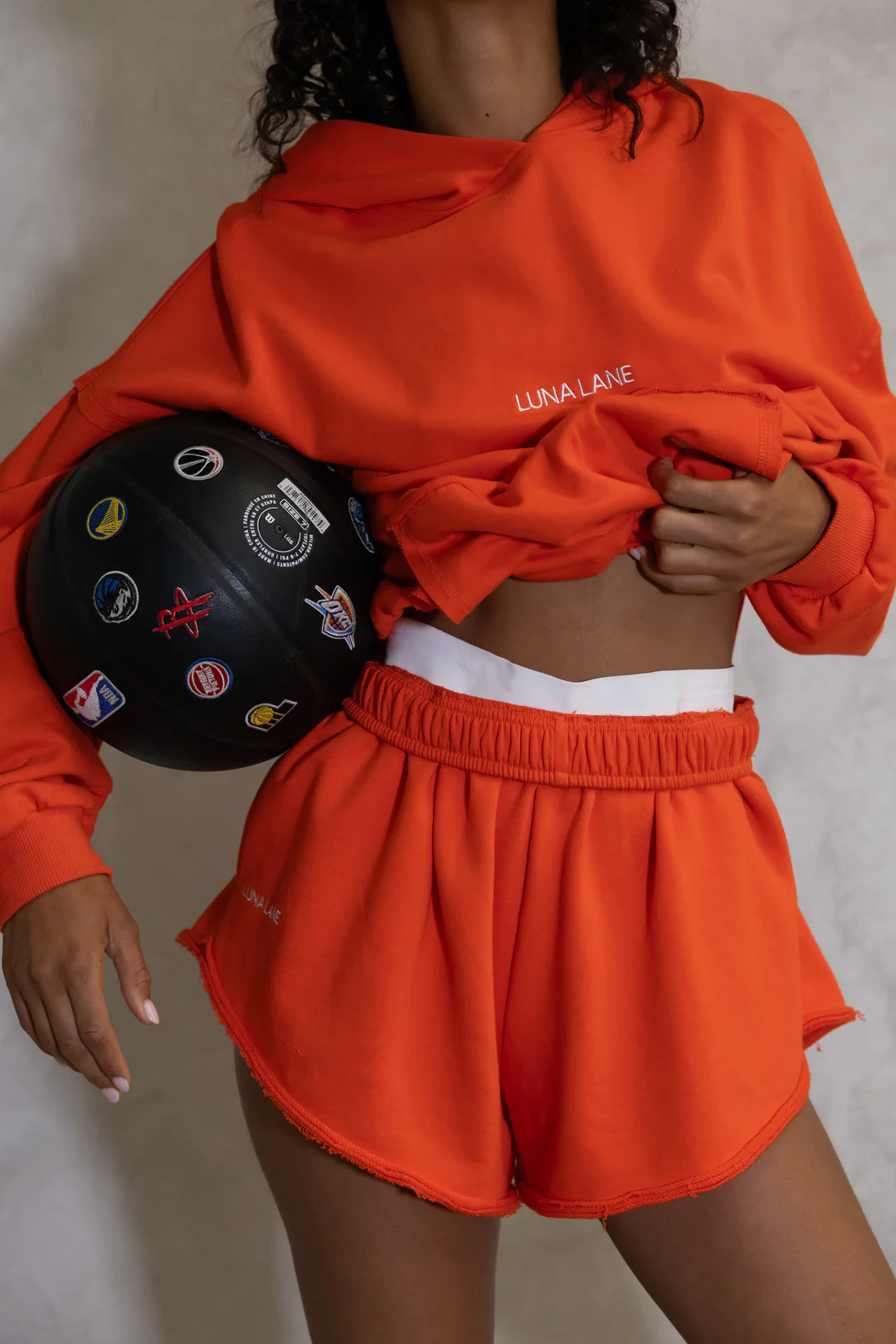 LUNA LANE- The Macy Shorts / Chilli