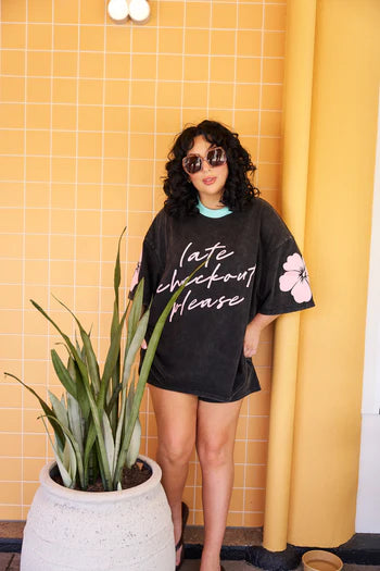 HIBISCUS HOTEL- Late Checkout Tee