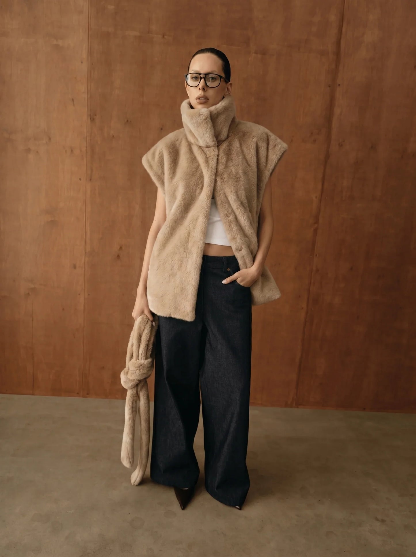 Maddison Faux Fur Vest