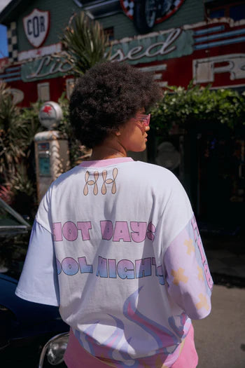 HIBISCUS HOTEL- Hot Days Cool Nights Tee