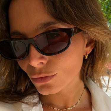 180 EYEWEAR 'GIA' FT. DARK TORT W. BROWN LENS