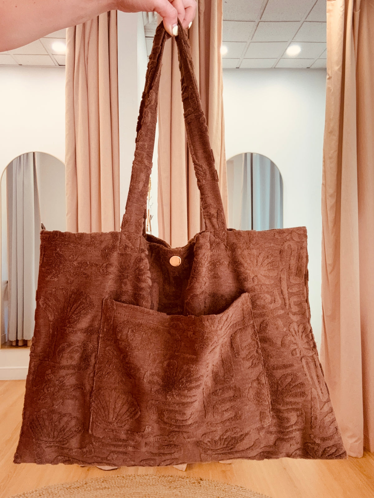 By Frankie/ Terry Tote- Chocolate