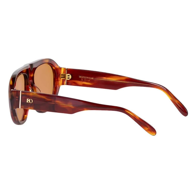 180EYEWEAR- 'DUNE' FT. HAVANA W. BROWN LENS