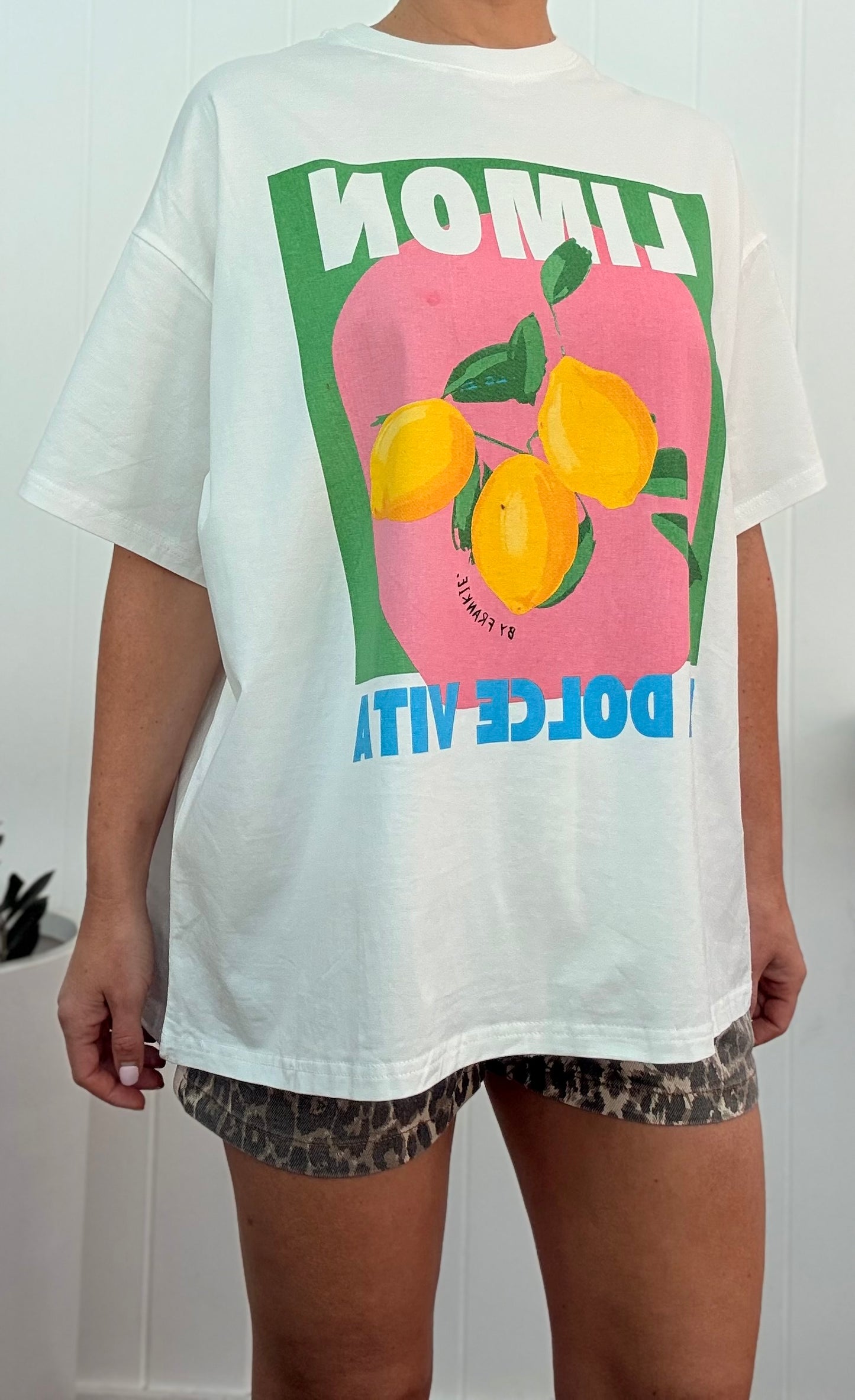 By Frankie/ Limon La Dolce Tee