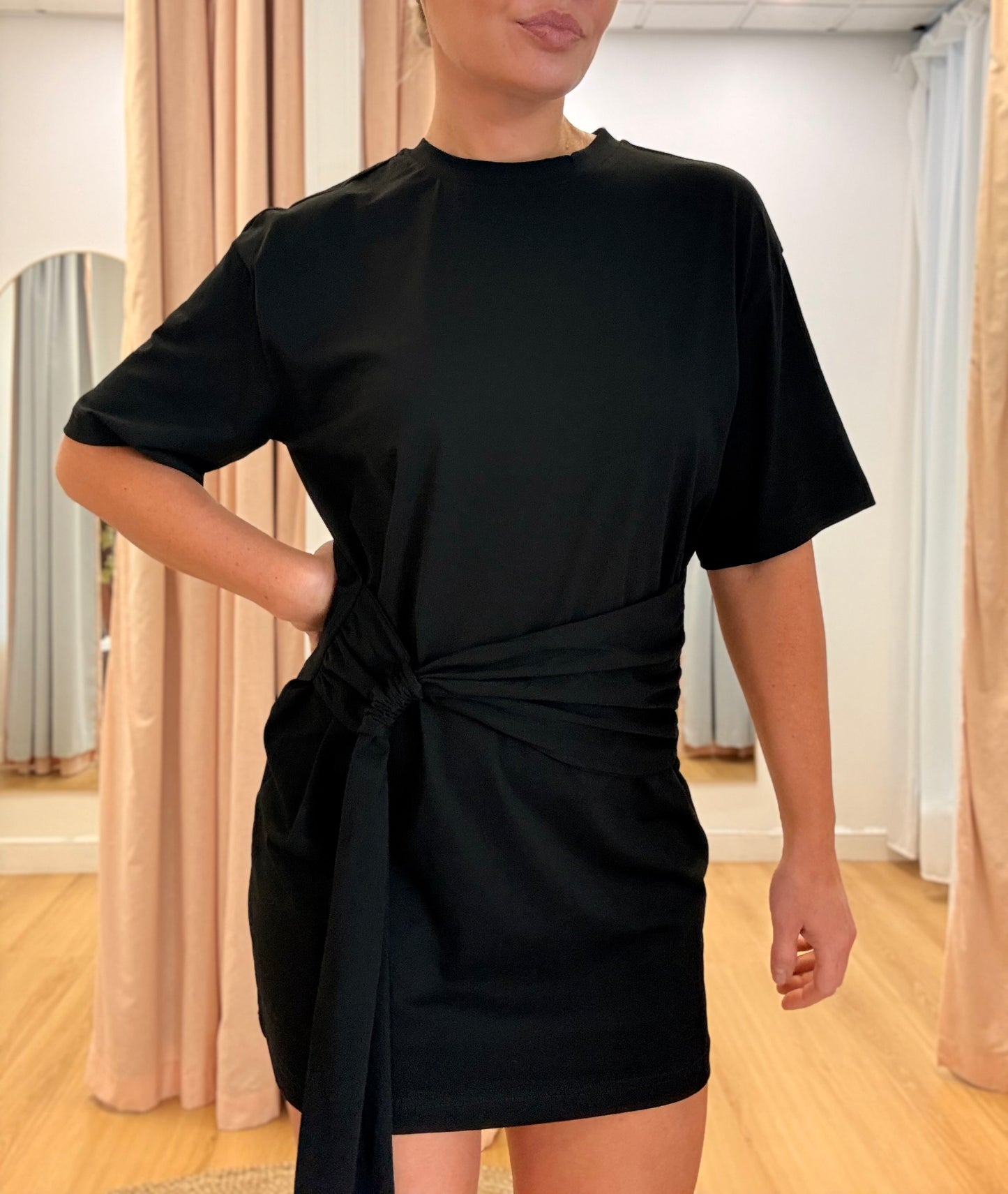 By Frankie/ Eva Tie Mini- Black
