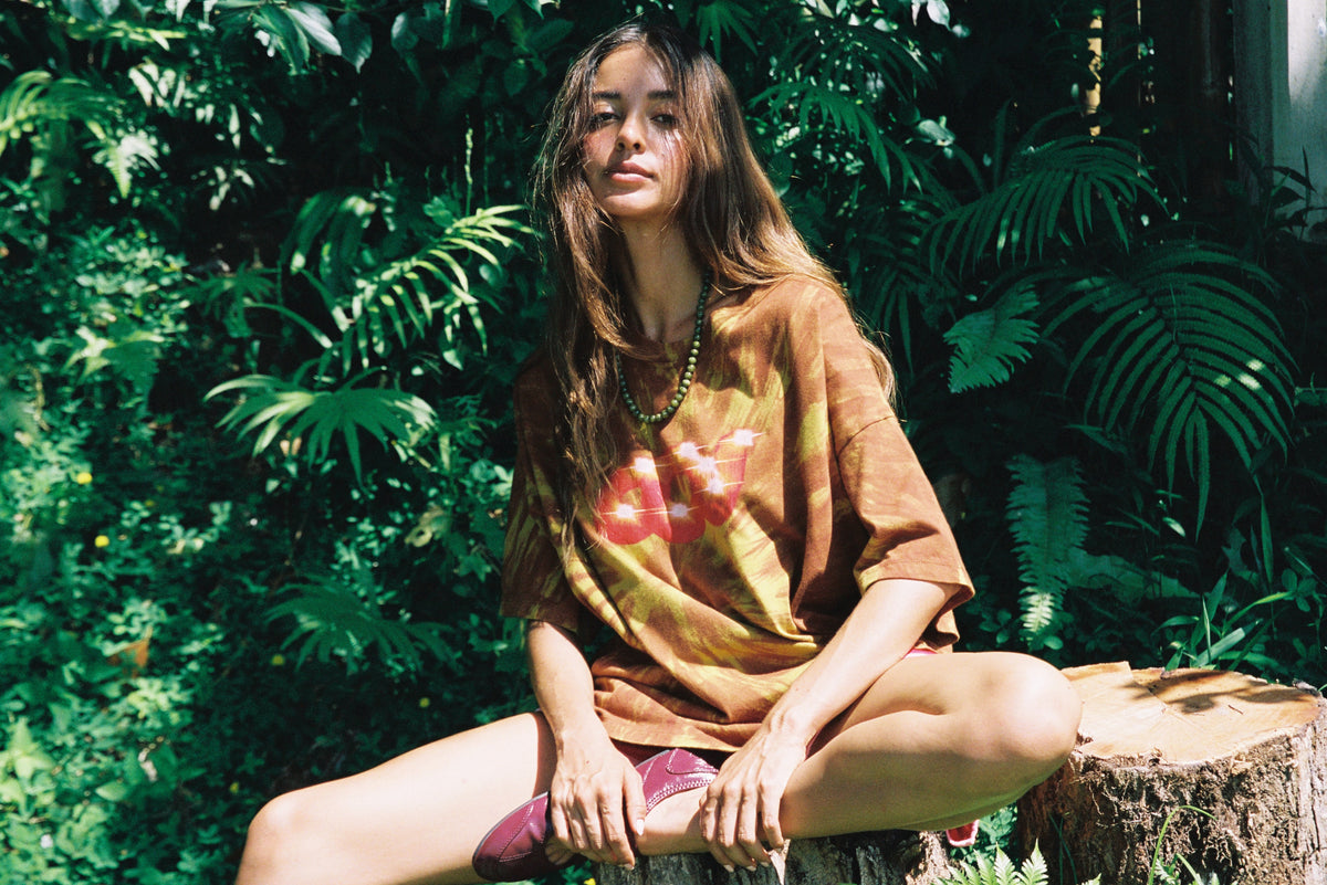 CIAO CIAO/ CARAMEL WHEELHOUSE CORE TEE