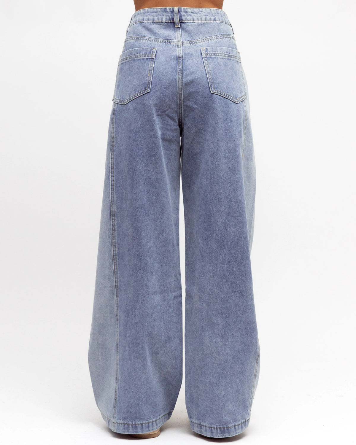 EVERYDAY TWO TONE DENIM PANTS
