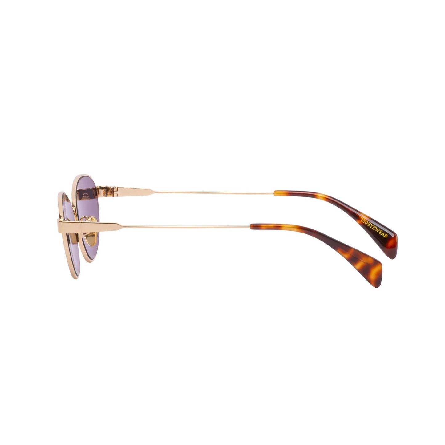180 EYEWEAR 'ZEPHYR' FT. GOLD W. BLACK LENS