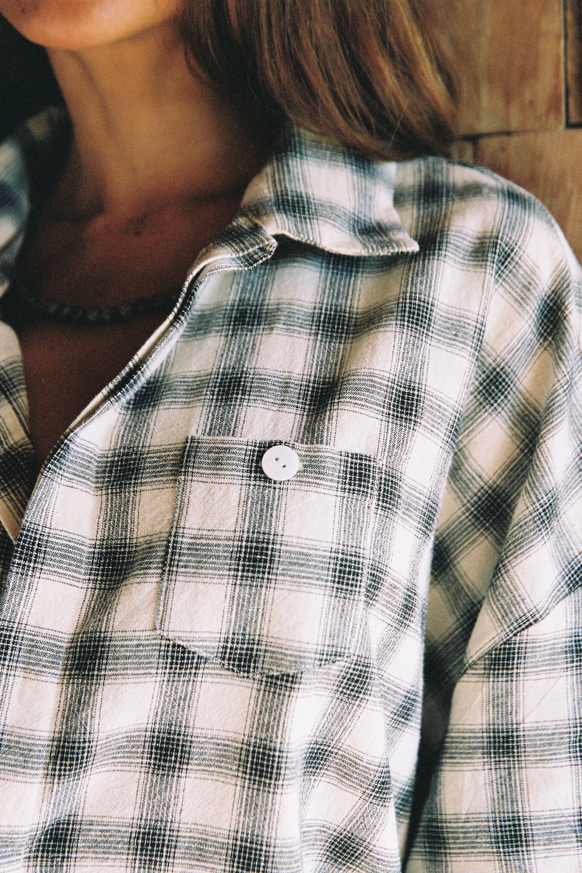 CIAO CIAO/ SONDER CHECK BUNGALOW SHIRT