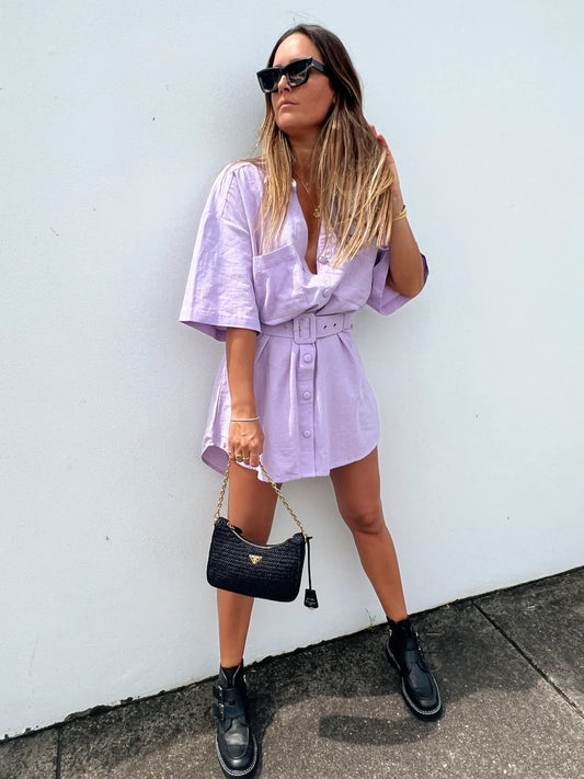 Blake Dress - Lilac