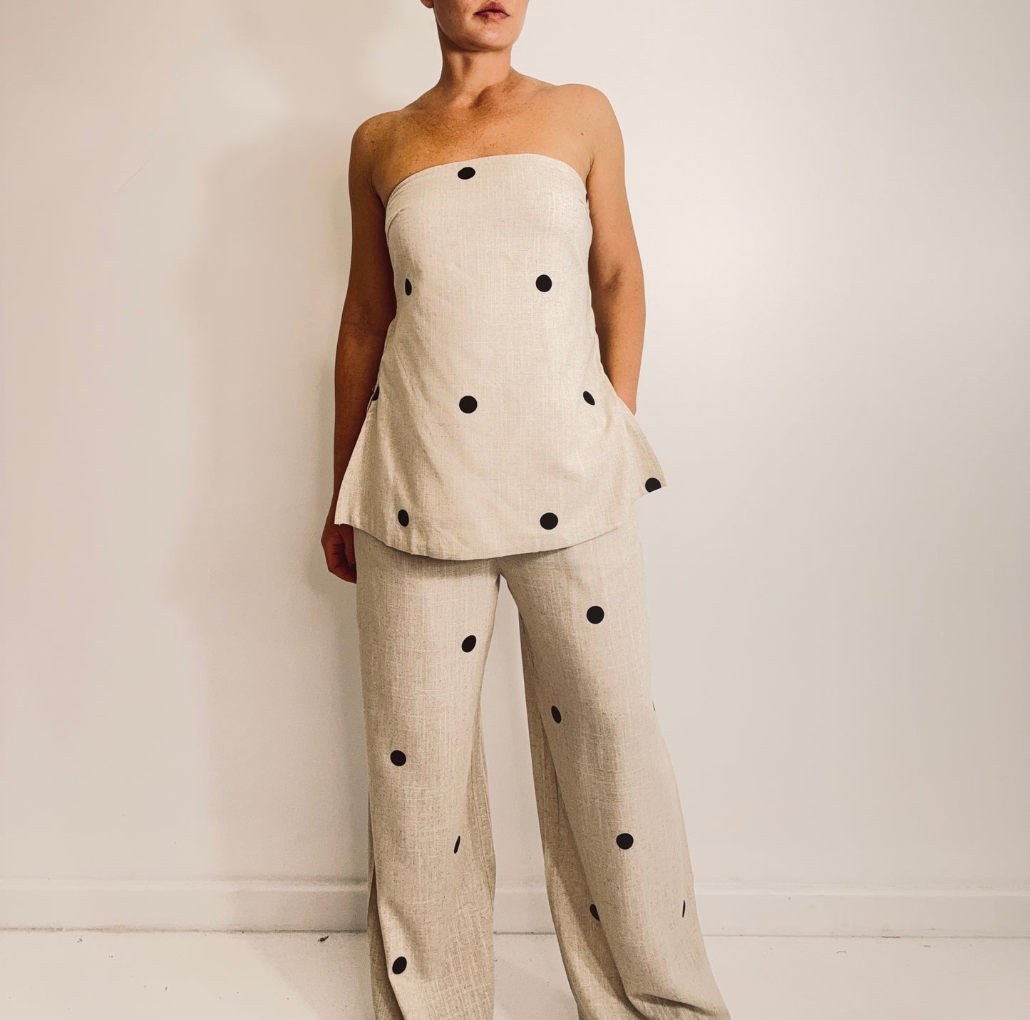 Sophia Pant Set/ Oat