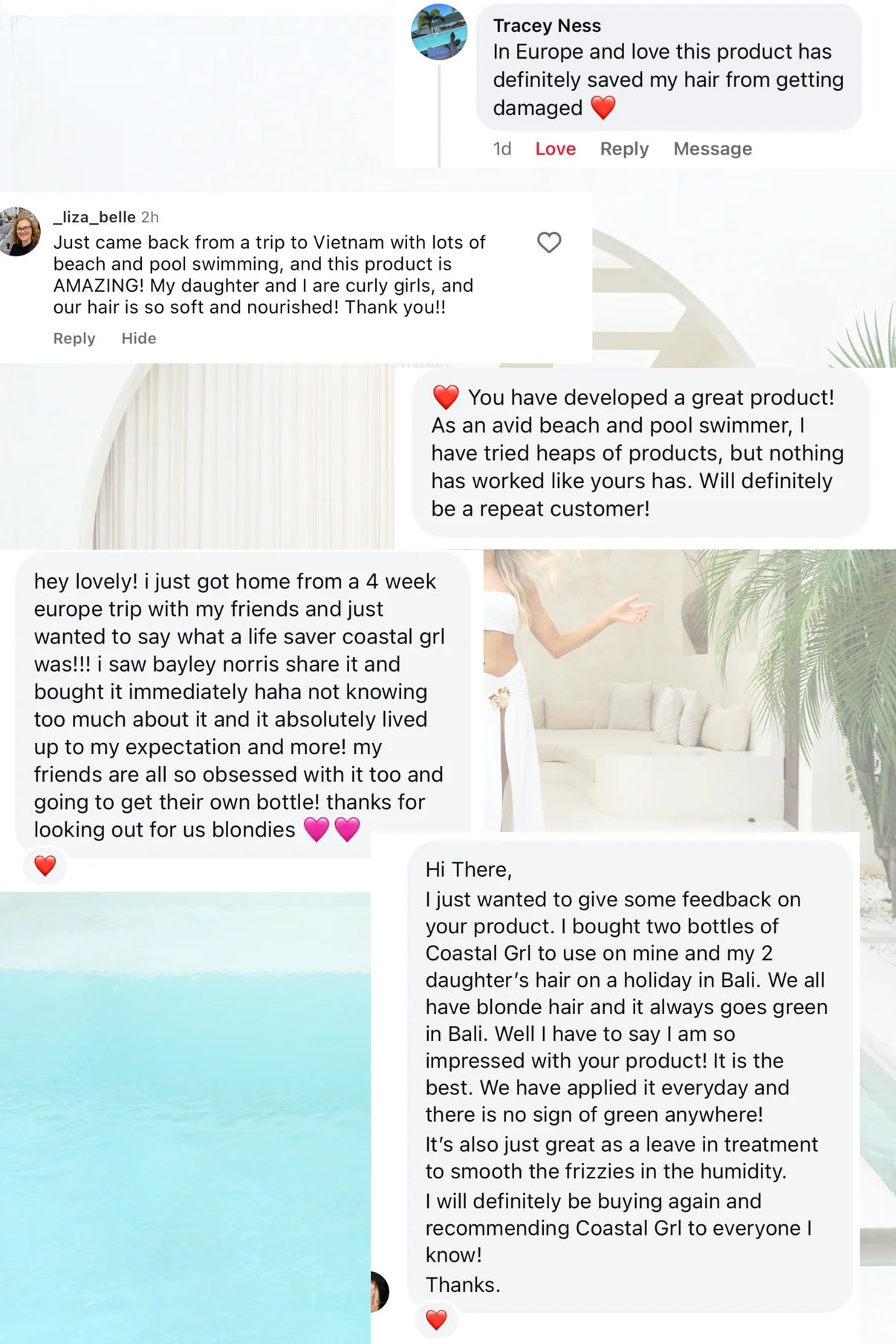 COASTAL GIRL PRE-SWIM Saltwater & Chlorine Hair Protectant