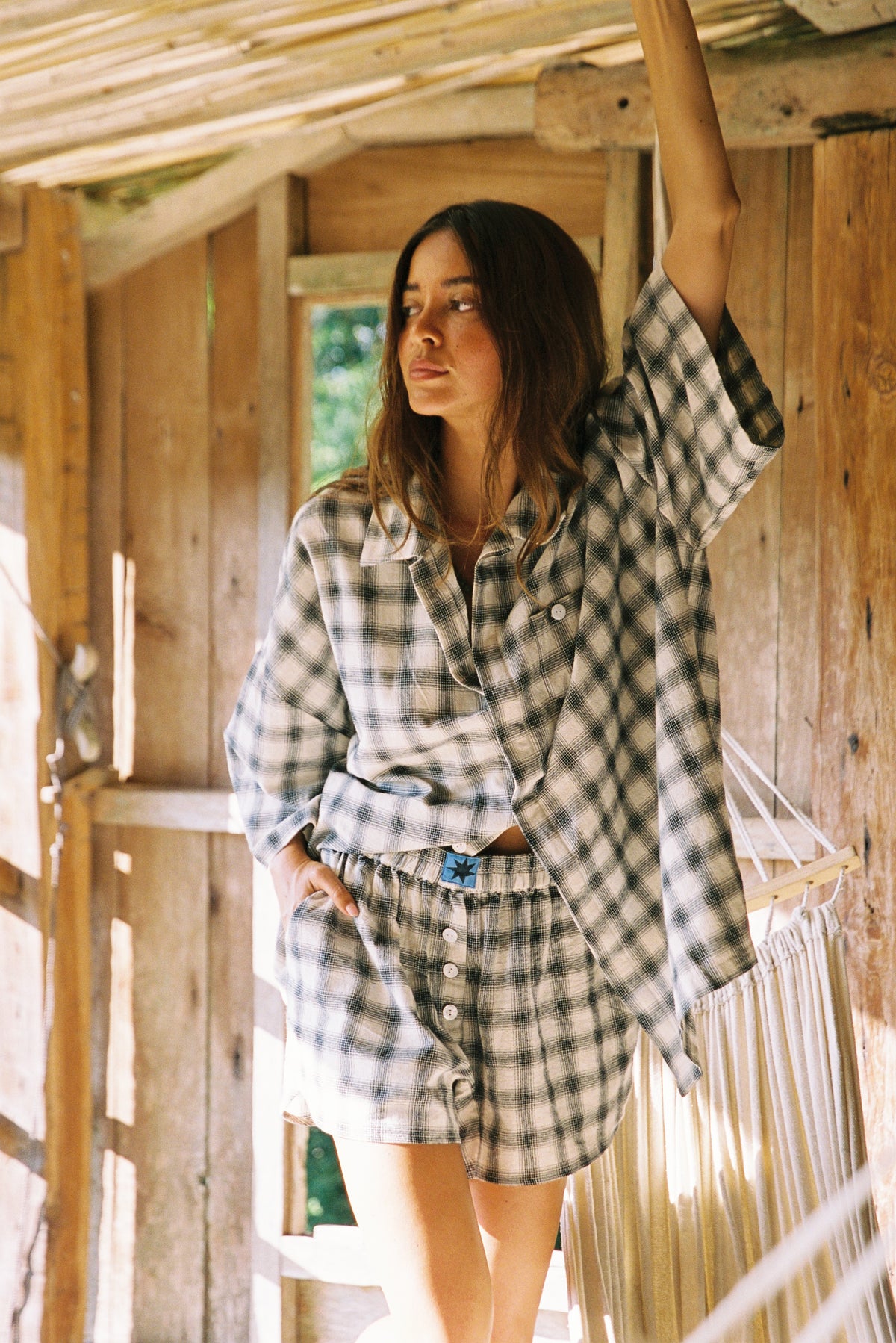 CIAO CIAO/ SONDER CHECK BUNGALOW SHIRT