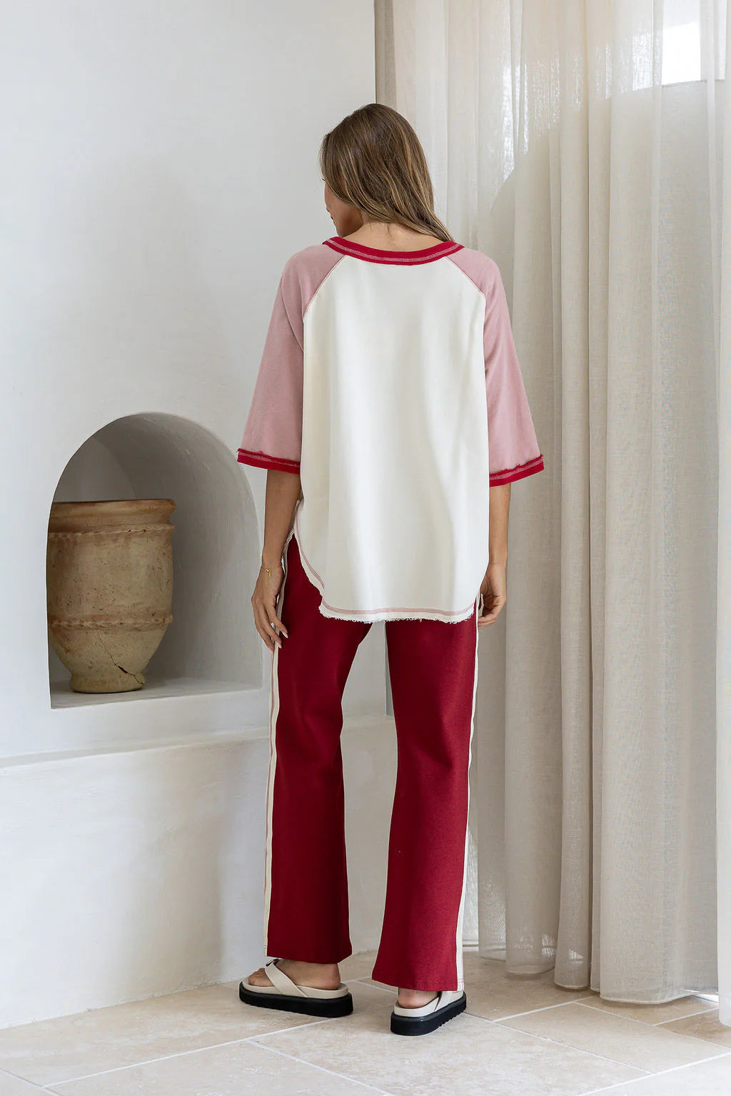 PEACH AND PARLA- LOVERS TEE
