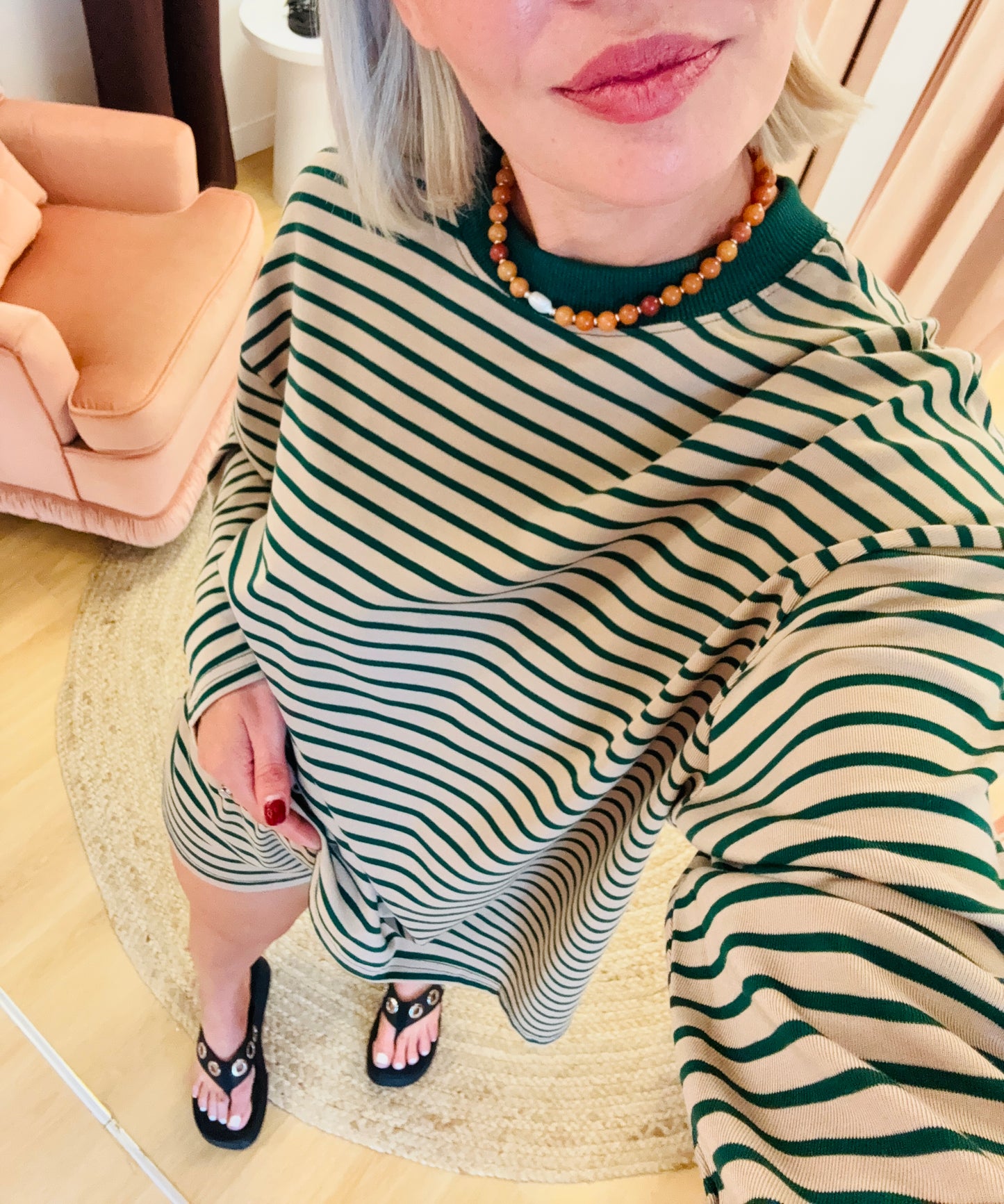 By Frankie/ Sage Long Sleeve Set- Olive