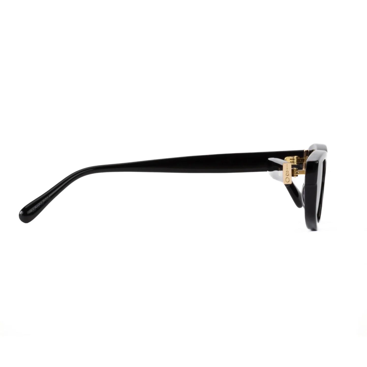 180 EYEWEAR 'GIA' FT. GLOSS BLACK W. BLACK LENS
