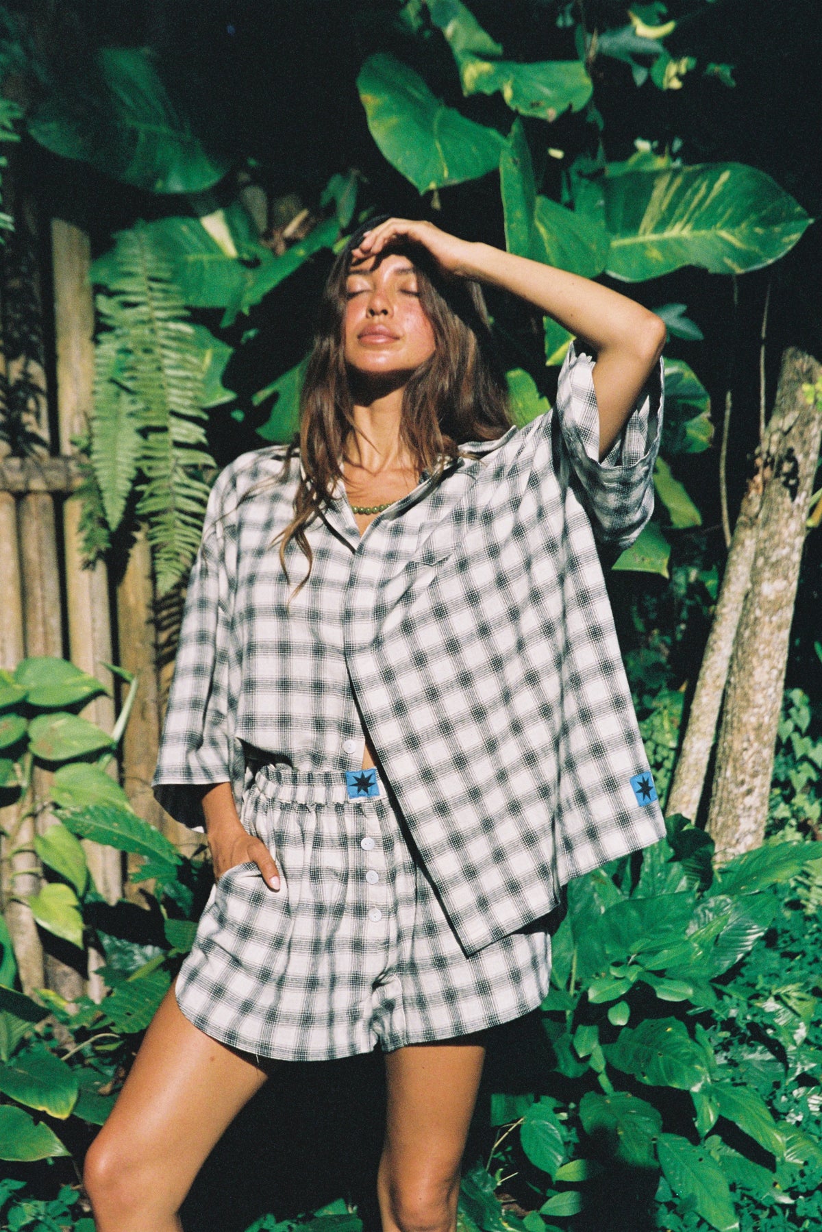 CIAO CIAO/ SONDER CHECK BUNGALOW SHIRT
