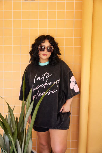 HIBISCUS HOTEL- Late Checkout Tee