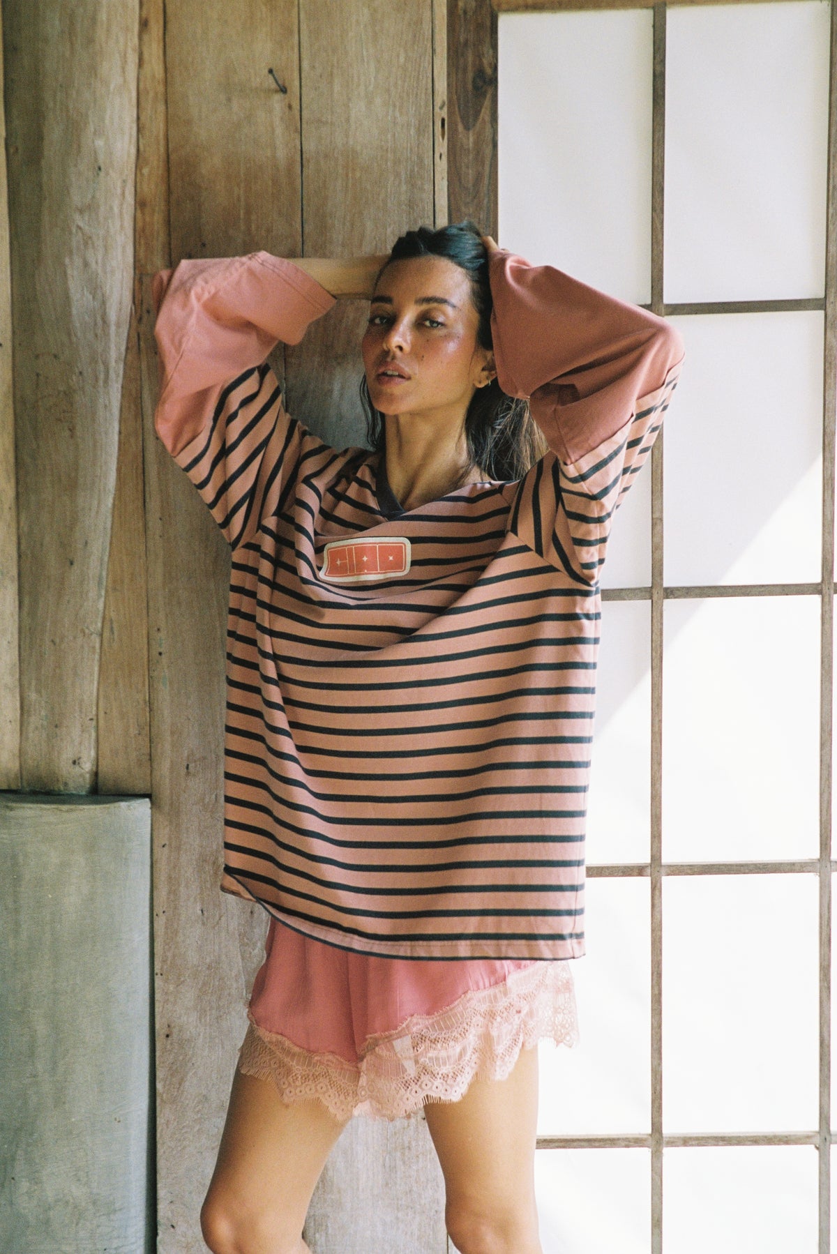 CIAO CIAO/ DOUBLE TROUBLE LS TEE