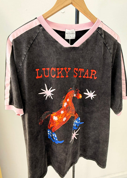 By Frankie Lucky Star Racer Tee