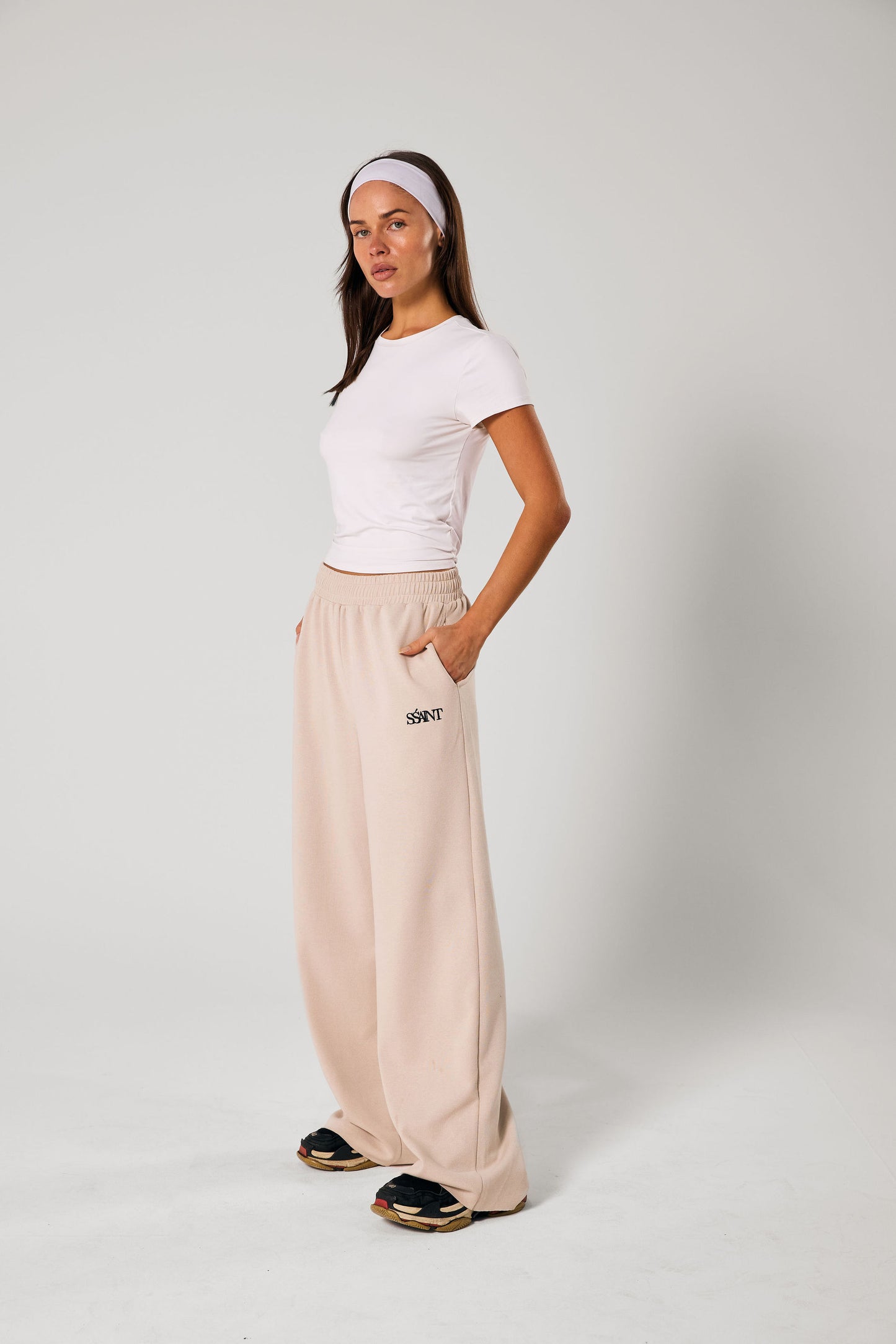 SŚAINT LOUNGE PANTS- Taupe