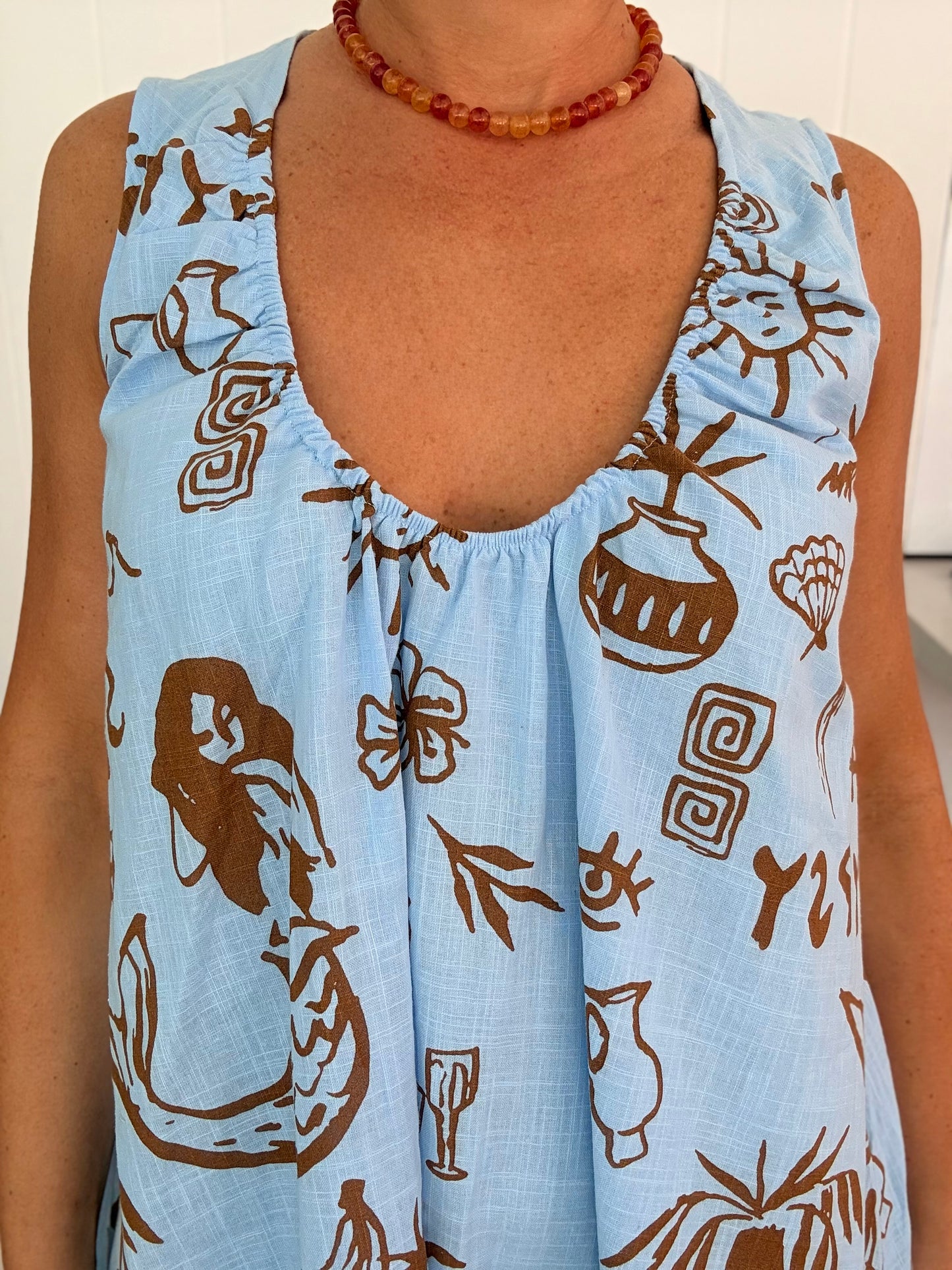 By Frankie: Sea Gypsy- Sky Blue