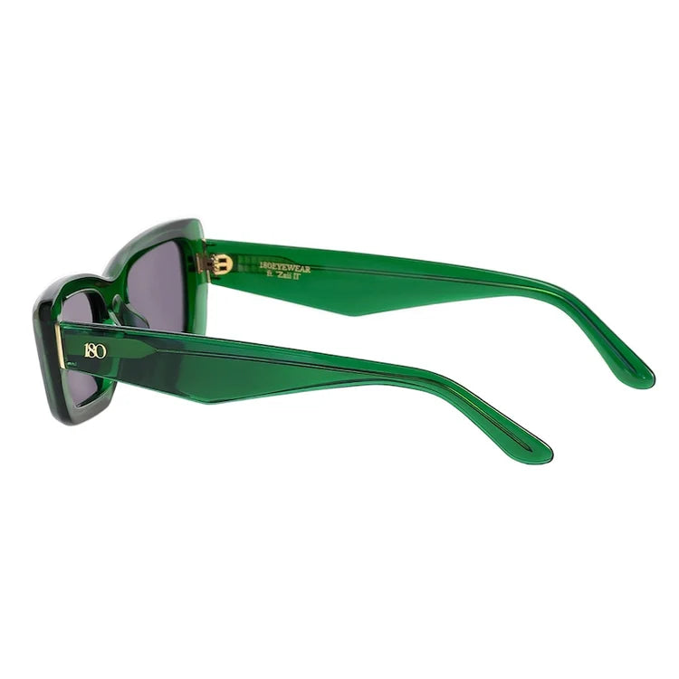 180EYEWEAR- 'ZAII II' FT. TRANSPARENT GREEN W. BLACK LENS