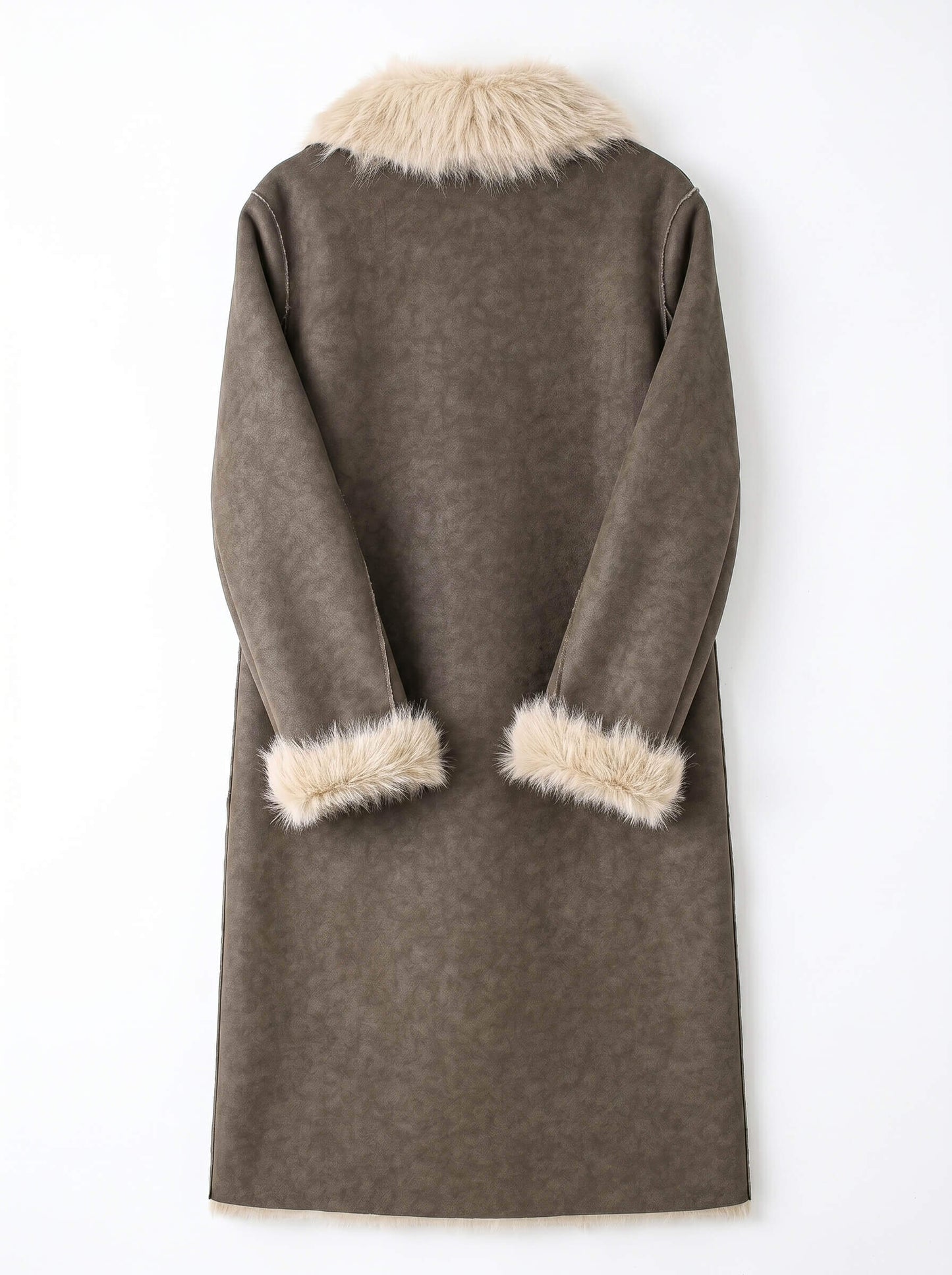 Sasha Reversible Suede Coat