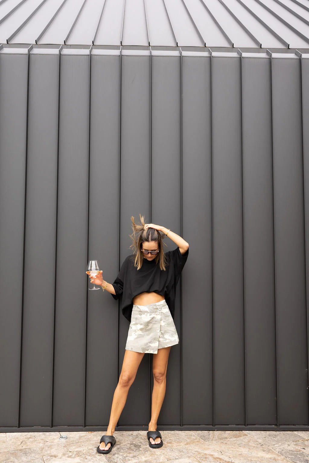 LUNA LANE- The Winnie Skirt / Camo