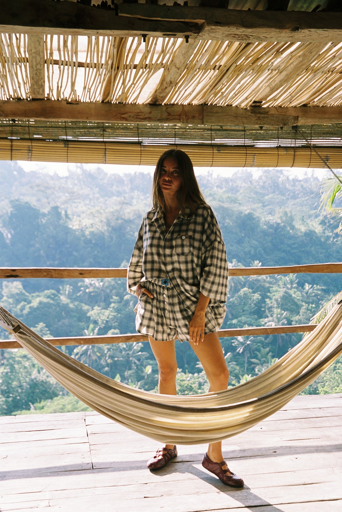 CIAO CIAO/ SONDER CHECK BUNGALOW SHIRT