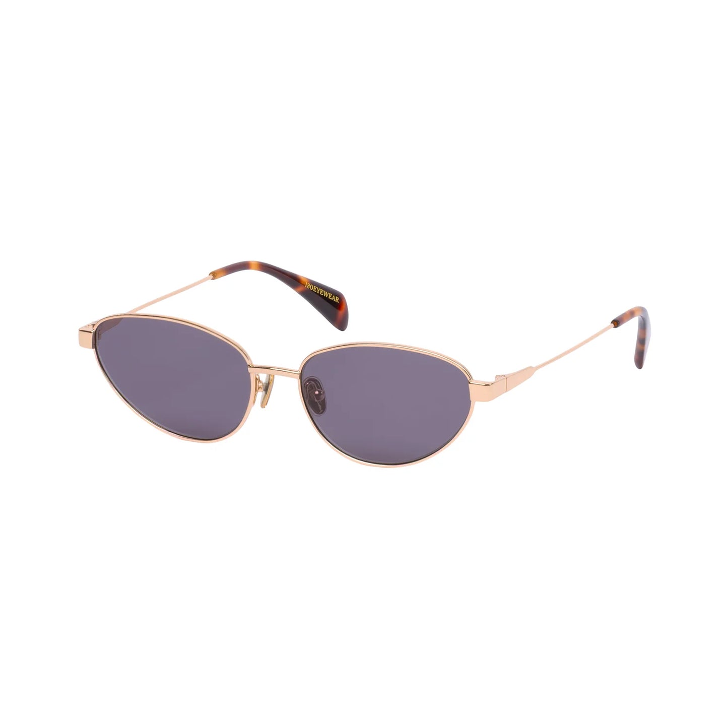 180 EYEWEAR 'ZEPHYR' FT. GOLD W. BLACK LENS