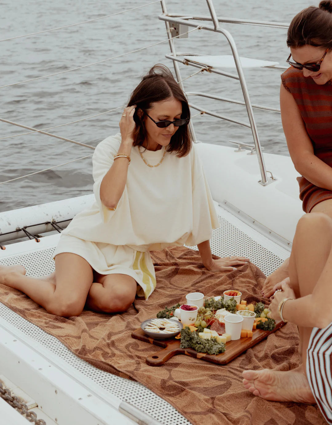 Luna Lane Mason Tee Terry / Cream