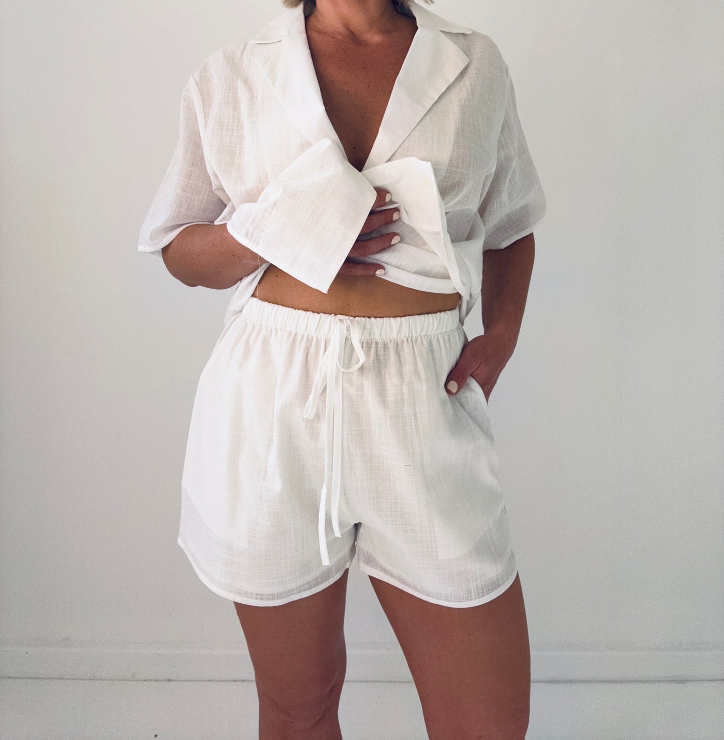 Kai Short Set- White