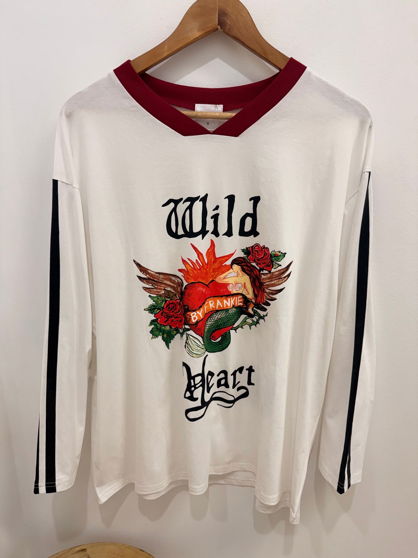 By Frankie/ Wild Heart Long Sleeve- White