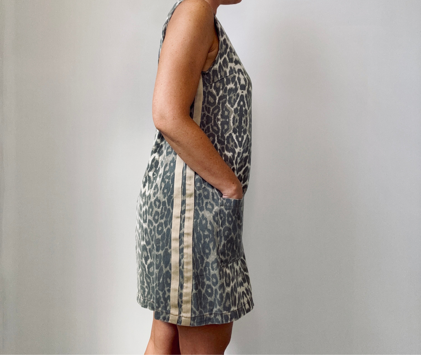 By Frankie / Leopard Racer dress