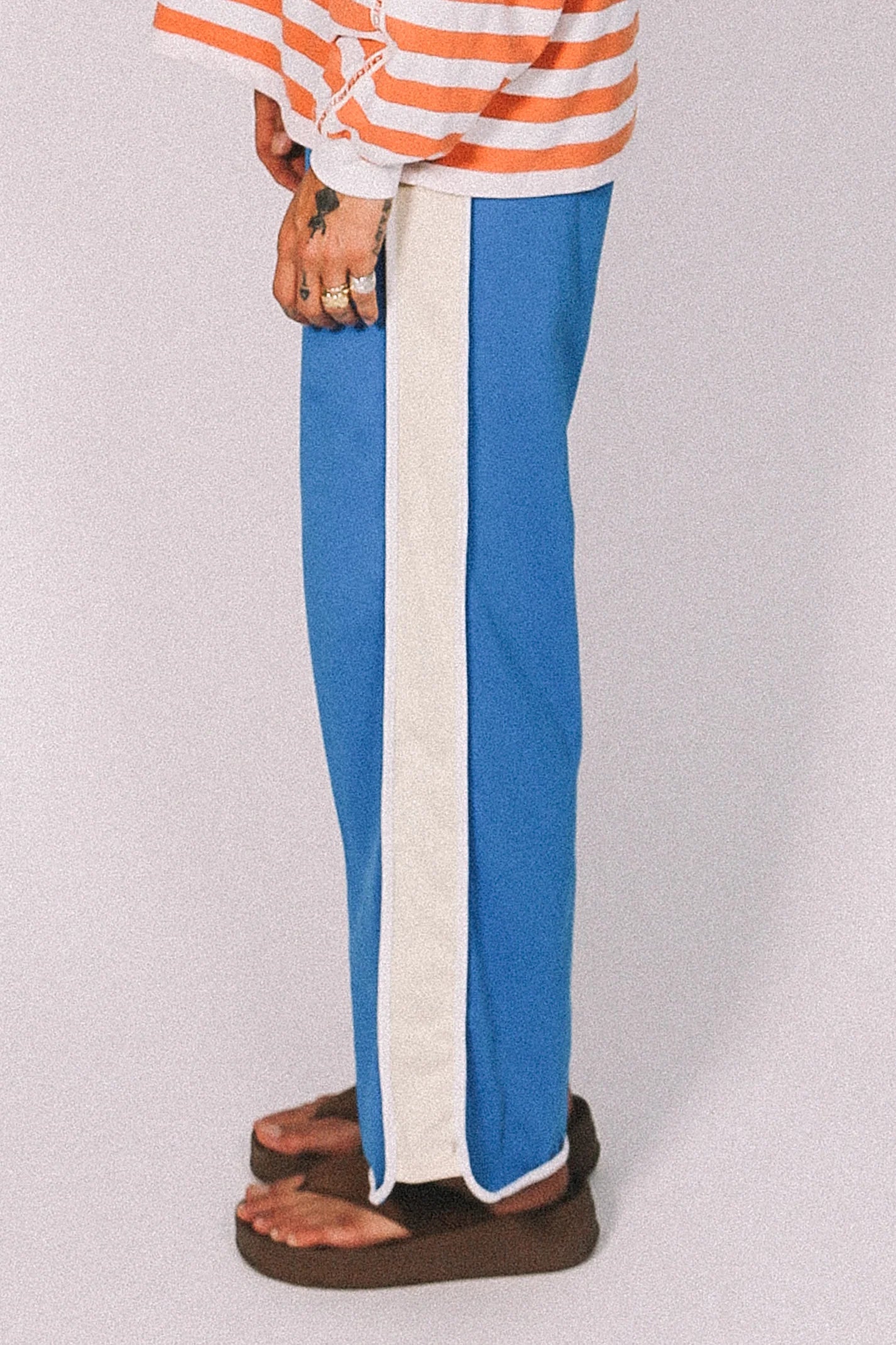 Cracker Day Club- LAZY DAY RETRO PANTS - BLUE