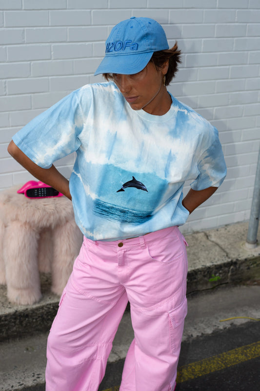 PATCHS STUDIO-
RETRO DOLPHIN TEE