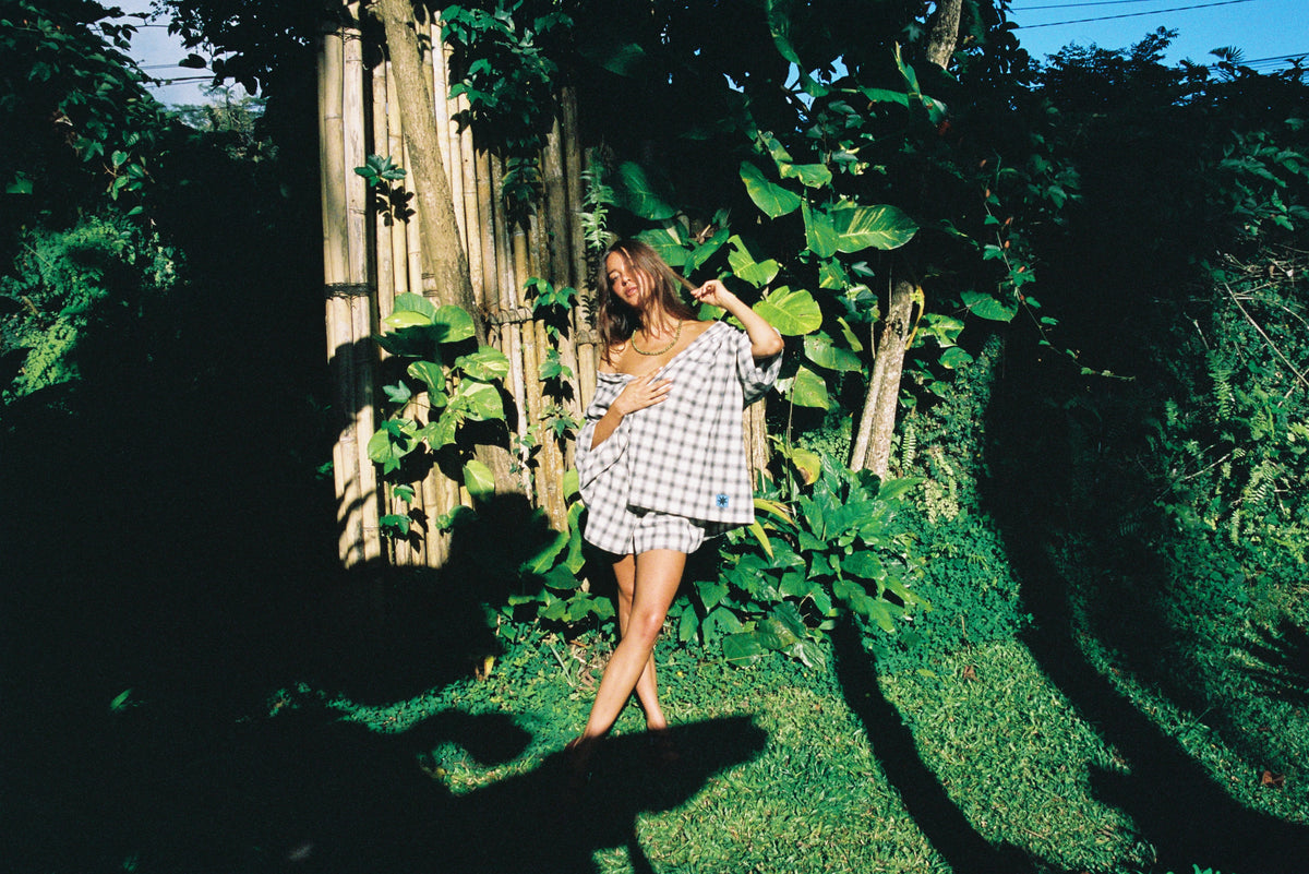 CIAO CIAO/ SONDER CHECK BUNGALOW SHIRT