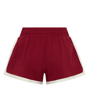 REFLECTIVE V SHORTS - CHERRY