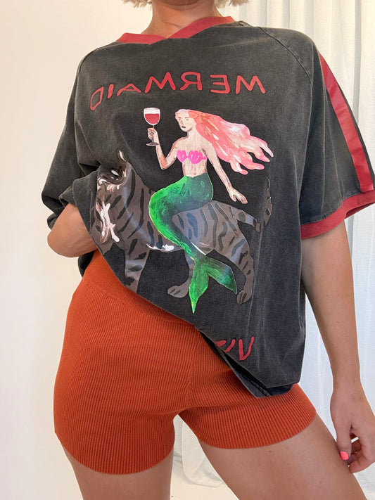 Sol Knit Short - Burnt Orange